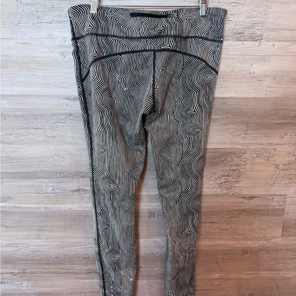 Nike Epic Luxe Geometric Print Running Leggings Size XL